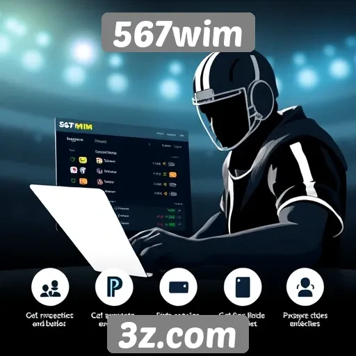 Exploração das funcionalidades do site 567wim